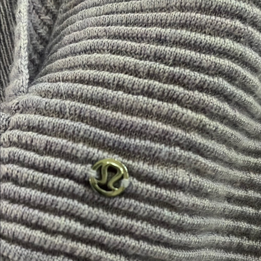 Lululemon Lavender Open Front Cardigan - Picture 3 of 4